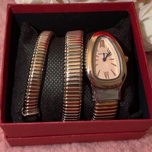 Two-Tone Serpentín Women's Watch
